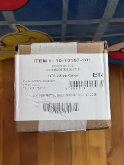 Pokemon TCG - EN SEALED SV10 DESTINED RIVALS BOOSTER BOX CASE - X6 Boxes Total - Image 1