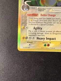 Pokemon Dragonite Delta Species 3/113 Holo Rare Reverse Holo 2005 MP-LP - Image 4