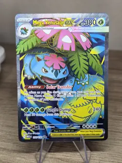 Pokemon Mega Venusaur EX 155/132 Ultra Rare Mega Evolution NM - Image 1