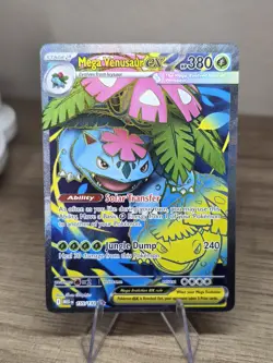Pokemon Mega Venusaur EX 155/132 Ultra Rare Mega Evolution NM - Image 3