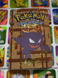 Pokemon Holo Vintage Pocket Monsters Vending Prism Sticker Nintendo collections - Image 4