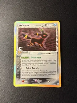 Pokemon Umbreon Delta Species 17/113 Holo Rare Delta Species 2005 - Image 1