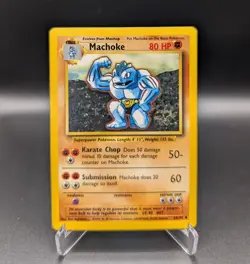 Machoke - 34/102 - Base Set - VLP - Pokemon TCG - Image 1