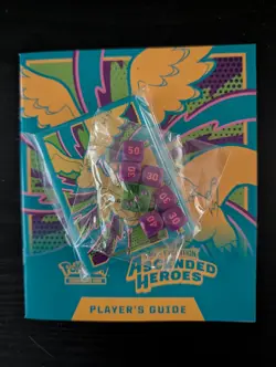 Pokemon Ascended Heroes ETB Sleeves/Dice/Booklet/Dividers, And Coin!! - Image 3