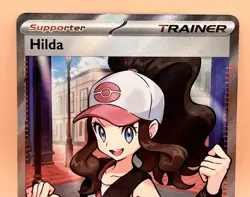 Hilda 164/086 – White Flare (Full Art Trainer) – NM – 2025 Pokemon TCG - Image 3
