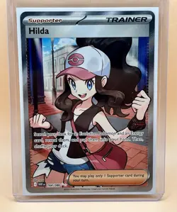 Hilda 164/086 – White Flare (Full Art Trainer) – NM – 2025 Pokemon TCG - Image 5