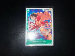 NM Monkey.D.Luffy PRB02-005 Red Bull Double Don!! Event Participation Promo - Image 1