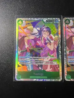 One Piece TCG - Tashigi ENGLISH EB03-018 HEROINES SR - Near Mint X2 - Image 2
