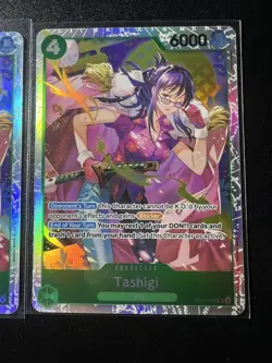 One Piece TCG - Tashigi ENGLISH EB03-018 HEROINES SR - Near Mint X2 - Image 3