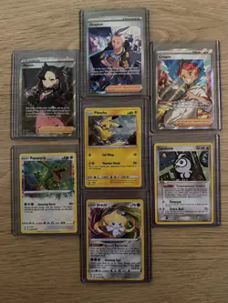 Pokemon TCG 7 Card Lot - Image 1