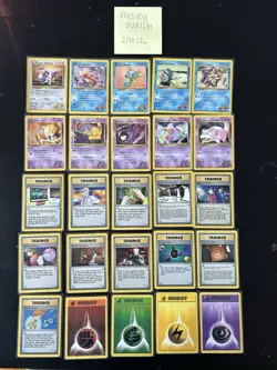 Pokemon TCG Gym Heroes 50 Cards 2000 Wizards - Image 3