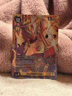 Digimon Card Game Jupitermon BT24-101 SEC Alternate Art NM - Image 1