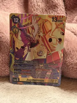 Digimon Card Game Jupitermon BT24-101 SEC Alternate Art NM - Image 3