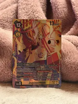 Digimon Card Game Jupitermon BT24-101 SEC Alternate Art NM - Image 4