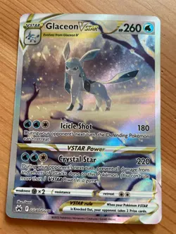 Glaceon Vstar - GG40/GG70 - Ultra Rare - Crown Zenith - Pokemon Card - NM/M - Image 1