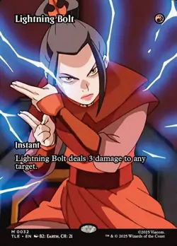 Lightning Bolt-Avatar: The Last Airbender Eternal-Borderless-Regular-32-LP - Image 1