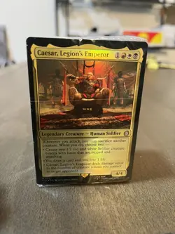 MTG Universes Beyond Fallout Commander Hail Caesar Sealed - Deck Only - Image 1