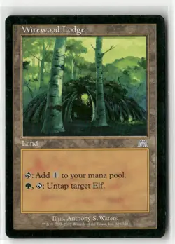 Magic The Gathering- Wirewood Lodge - Onslaught - Image 1