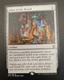 Altar of the Brood Khans of Tarkir MTG Regular Lightly Played - Image 1