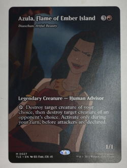 Azula, Flame of Ember Island Borderless Non-Foil MTG - Image 1