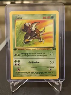 1999 Pokemon 1st Edition Jungle Pinsir | Pack Fresh - Image 1