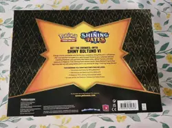 Pokemon TCG Shining Fates Shiny Boltund V Collection Box Sealed New - Image 2