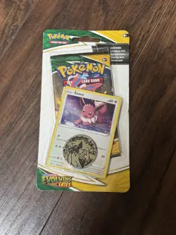 Pokemon TCG Evolving Skies Checklane Blister Pack with Eevee Promo SEALED - Image 1