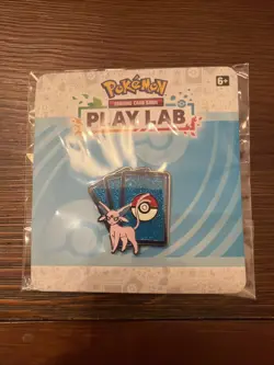 Espeon Pin Badge Pokemon Play Lab EUIC 2026 Exclusive Brand New Sealed - Image 1