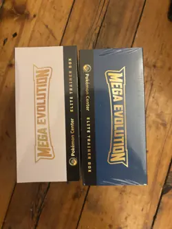 Pokemon Center Mega Evolutions Gardevoir & Lucario ETB Elite Trainer Box Sealed - Image 2