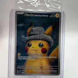 2023 Pokemon Van Gogh Pikachu with Grey Felt Hat SVP EN #085 Promo NM sealed - Image 1