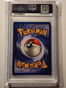 1999 POKEMON BASE SET 1ST EDITION #8 MACHAMP-HOLO PSA 4 - Image 2