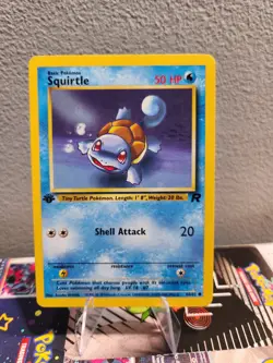Pokemon Squirtle Common Team Rocket 1st Edition 68/82 - NM/LP - Image 1