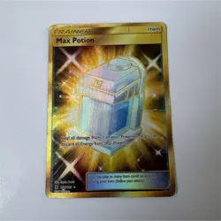 Pokemon Max Potion Secret Rare SM-Guardians Rising 164/145 Holo English - Image 1