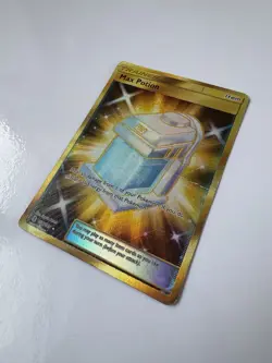 Pokemon Max Potion Secret Rare SM-Guardians Rising 164/145 Holo English - Image 2