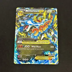 Mega M Charizard EX 69/106 Pokemon XY Flashfire 2014 Ultra Rare Holo -HP/DMG - Image 2