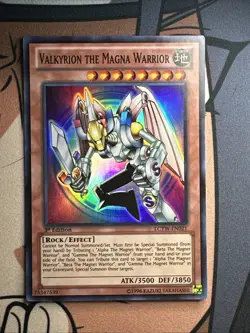 Valkyrion the Magna Warrior - LP - LCYW-EN021 - 1st Edition - Super Rare - YGO - Image 1