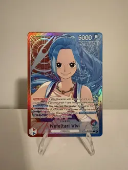 One Piece Nefeltari Vivi EB03-001 Alt Art Leader Heroines Edition English NM/M - Image 1