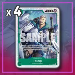 Tashigi OP10-032 Super Rare Royal Blood ONE PIECE TCG x4 - Image 1