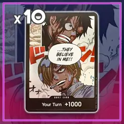 DON!! OP11 Luffy and Sanji A Fist of Divine Speed ONE PIECE TCG 10 - Image 1