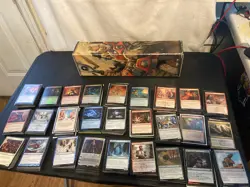 Magic: The Gathering Vintage 10th Edition Storage Box with 850 cards foils etc - Image 1