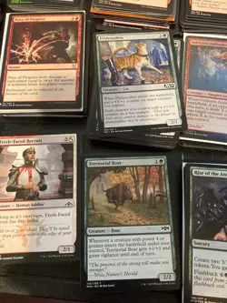 Magic: The Gathering Vintage 10th Edition Storage Box with 850 cards foils etc - Image 4