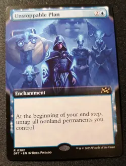Unstoppable Plan - Extended Art - DFT - MTG - NM - EN - 0382 - Image 1