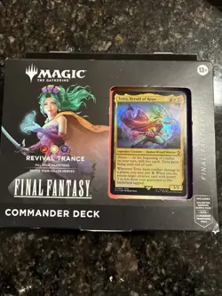 MTG Final Fantasy Revival Trance Commander Deck Sealed - Image 1