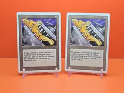 🟤🟤🟤 (2) 1994 MAGIC THE GATHERING BLACK VISE REVISED 3RD EDITION PLAYED 🟤🟤🟤 - Image 1