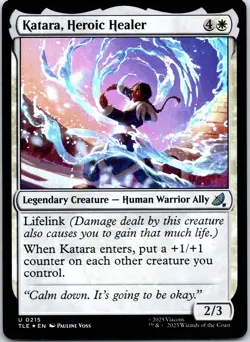 Katara, Heroic Healer (0215) U Avatar: The Last Airbender: Eternal-Legal 215 NM - Image 1