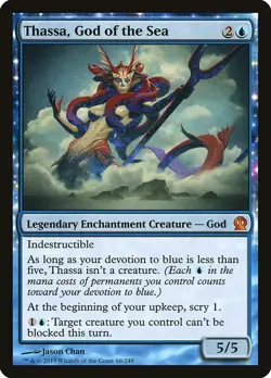 MTG Thassa, God of the Sea - 66 / English / Moderately Played - Image 1