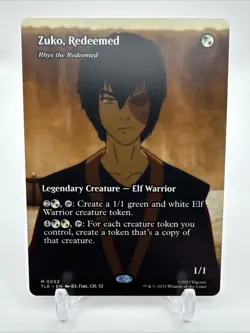 Zuko, Redeemed (Borderless) MTG Avatar: The Last Airbender - NM - Image 1