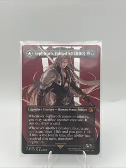 Sephiroth, Fabled SOLDIER (0382) (Borderless) Final Fantasy Regular - Image 1