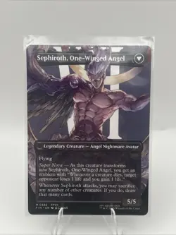 Sephiroth, Fabled SOLDIER (0382) (Borderless) Final Fantasy Regular - Image 2