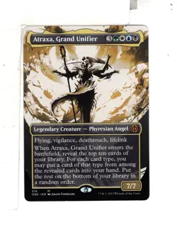 MTG SkeenAB Atraxa Grand Unifier SHOWCASE from Phyrexia AWBO. NM. - Image 1